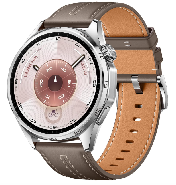 HUAWEI WATCH GT 6 Smart Watch, 46mm, upto 21 days battery life, GPS Smart Watches with 100+ Sports Mode, Cycling, iOS & Android Compatible, Emotional Wellbeing, Health Monitoring
