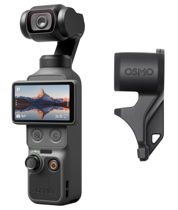 DJI Osmo Pocket 4 Standard Combo، كاميرا Gimbal Vlog جيب، 1بوصة CMOS و 4 K/240 إطارًا في الثانية، تثبيت ثلاثي المحاور، تكبير بدون ضياع 2×، تخزين مدمج 107 جيجابايت، شاشة قابلة للدوران 2بوصة