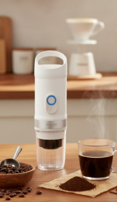 PORTABLE COFFEE MAKER Dual Purpose For Capsules And Powder 2-IN-1 EC30