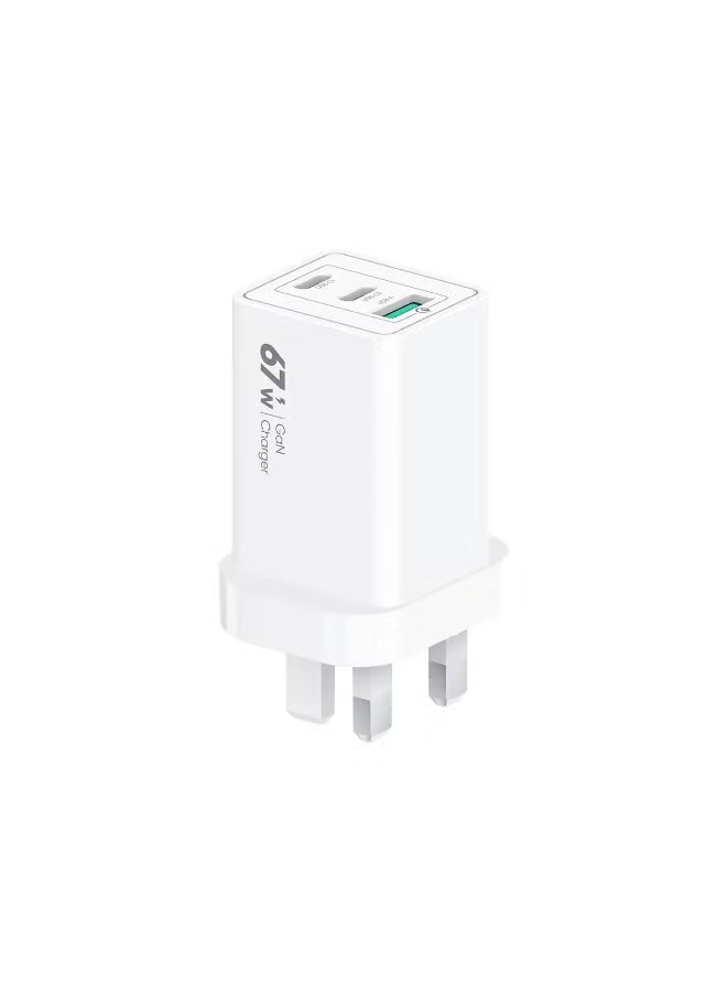PLB142 GaN 67W High Power Charger Compact Fast Charging Solution