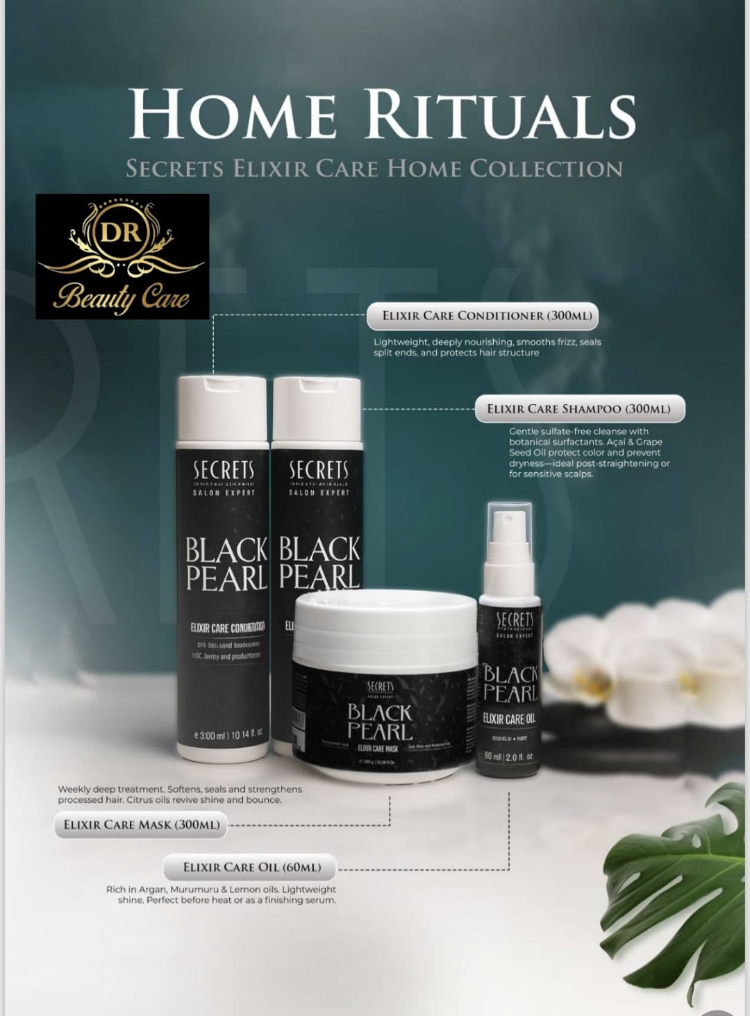 Dr. Beauty Care Black Pearl Elixir Care Set