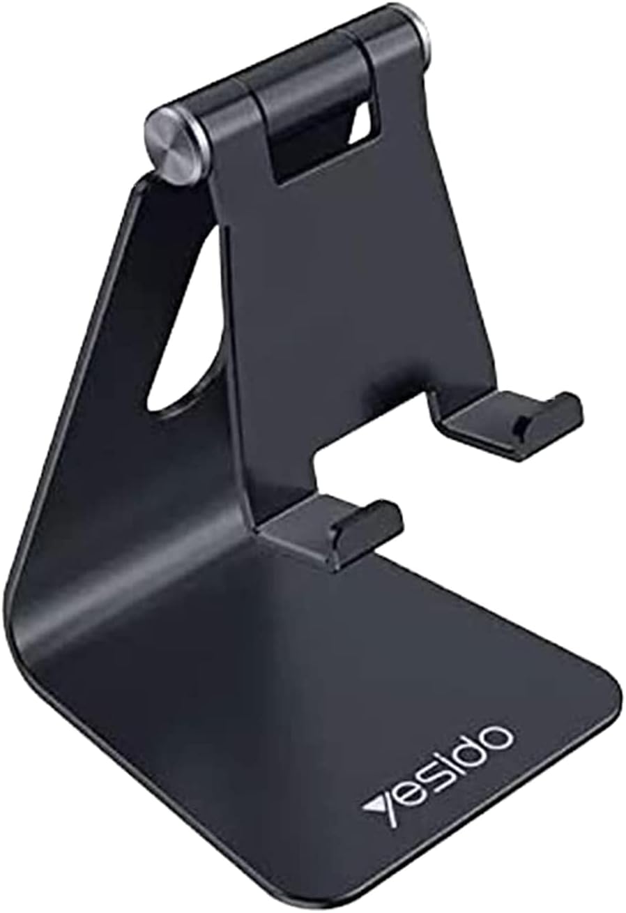 Yesido WTech C96 Premium Quality Foldable Universal Desktop Holder Stand Aluminum Alloy Anti-Skid Mini Desktop Mount for MOBILE PHONES and 8inch TABELAT