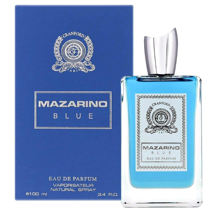 Cranford Mazarino Blue Eau De Parfum 100ml – Aromatic Marine Perfume for Men