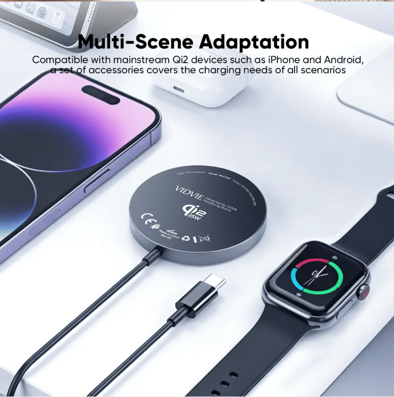 WLC1427 Qi2 Magnetic Wireless Charger