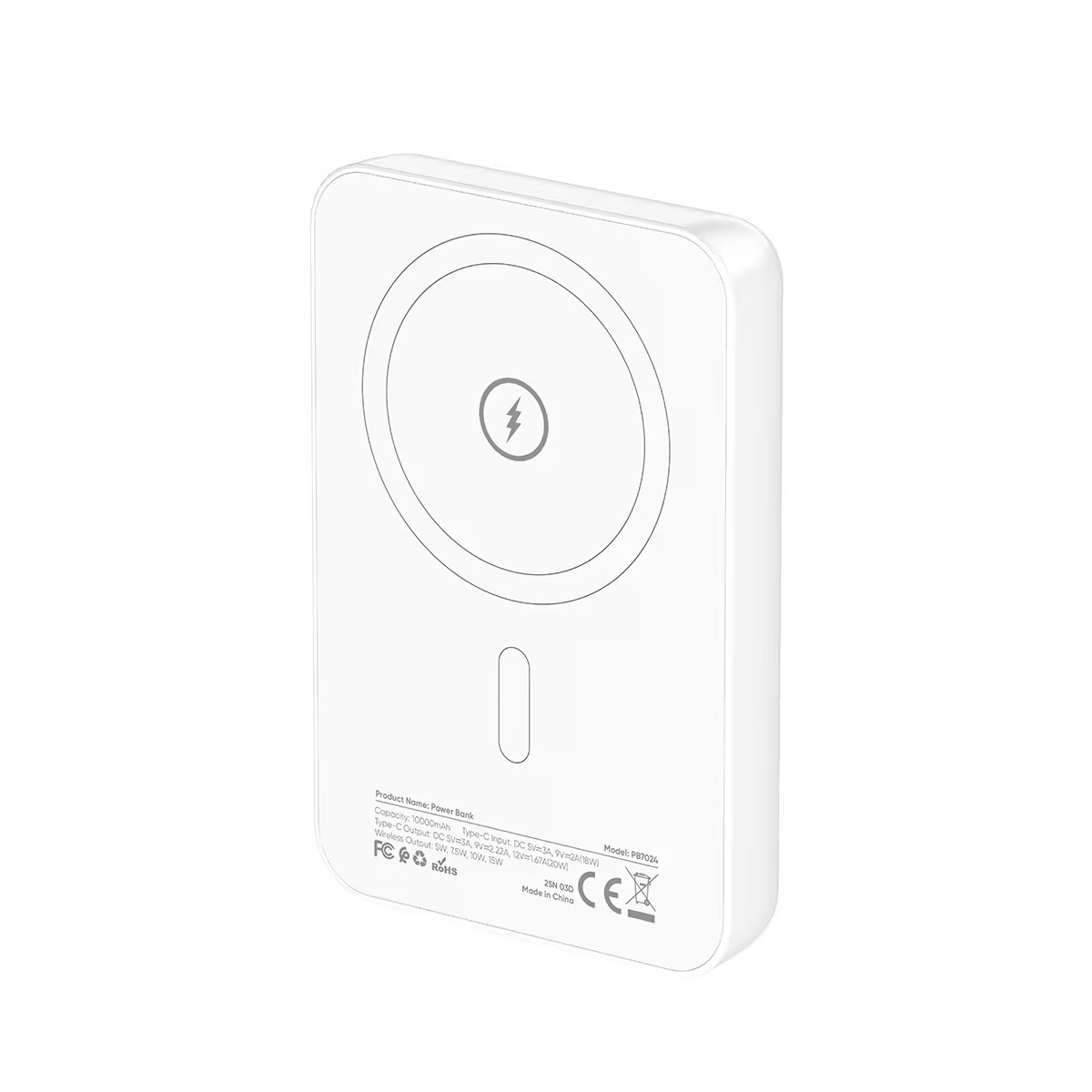 Vidvie PB7024 10,000mAh Wireless Charging Powerbank – High Capacity & Fast Charging
