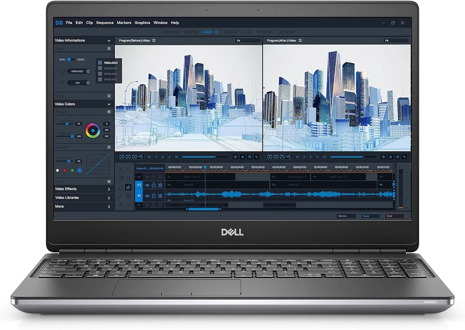 Renewed Dell Precision 7560 15.6" FHD, Xeon W-11855M 3.2GHz, 16 GB RAM, 512 GB SSD Windows 11 Pro