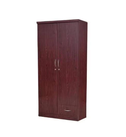 Riley 2 Door Wooden Wardrobe With One Lockable Drawer