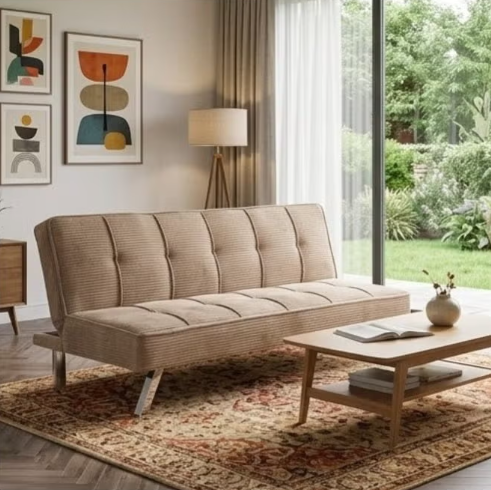 ABX HOME HAMILTON 3-Seater Fabric Sofa Bed | Sofa Cum Bed