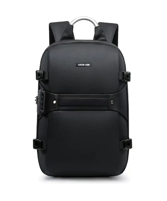 Green Lion Liberty Backpack - Black