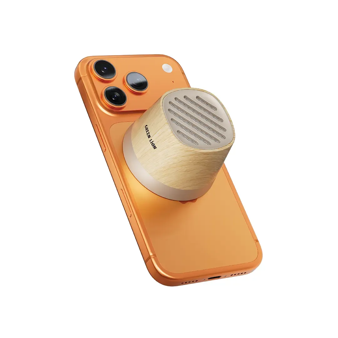 Green Lion MAG TUNE Mini Wireless Charging Speaker with MagSafe, Bluetooth 5.4, 15W Wireless Charging & TWS