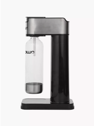 Crownline Soda Maker Stainless Steel/Black | SM- 454
