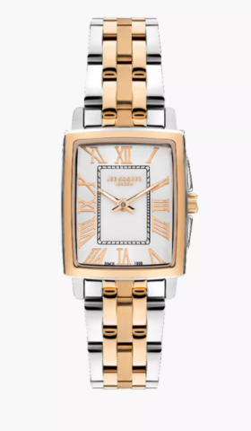 Lee Cooper Women's 33 MM Dual Tone Analog Metal Strap Watch | LC07940.530