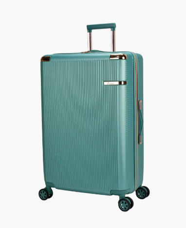 Senator 75 CM Large Check-In Hard Case Large Luggage Trolley Bag with Double 4 Wheels | A5123 - Green