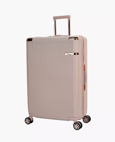 Senator 75 CM Large Check-In Hard Case Large Luggage Trolley Bag with Double 4 Wheels | A5123 - Pink