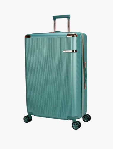 Senator 84 cm Hard Case Extra Large Luggage Trolley Bag with Double 4 Wheels | A5123 - Green