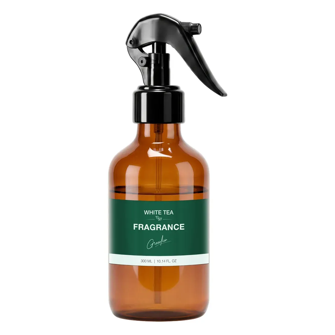 Green Lion Oud Wood Perfume Spray 300ml – Brown | White Tea & Oud Home Fragrance Spray