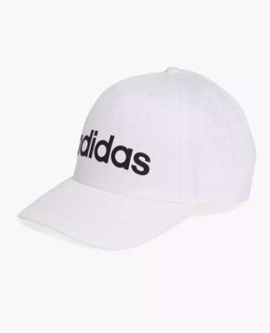 Adidas Cap with Logo Print ( Free Size) - White