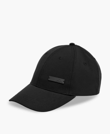 Kappa Men Cap with Buckled Strap Closure (Free Size) - Black