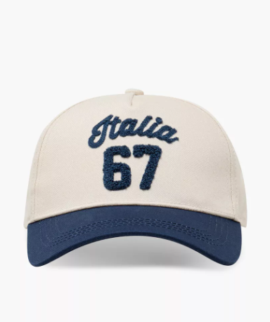 Kappa Men Cap with Buckled Strap Closure (Free Size) - Cream