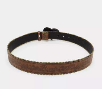 Styli Women Western Heart Buckle Belt