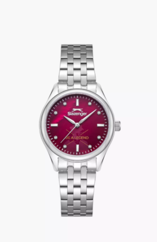 Slazenger Silver Tone Analogue Ladies Watch