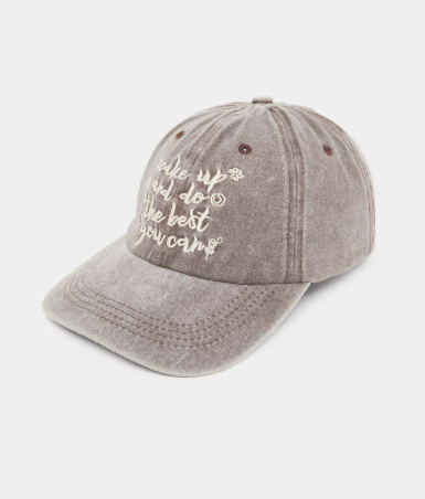 Styli Embroidered Slogan Baseball Cap