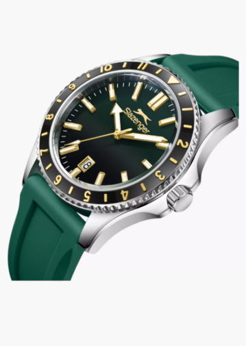 Slazenger Analog Display Silicone Strap Watch