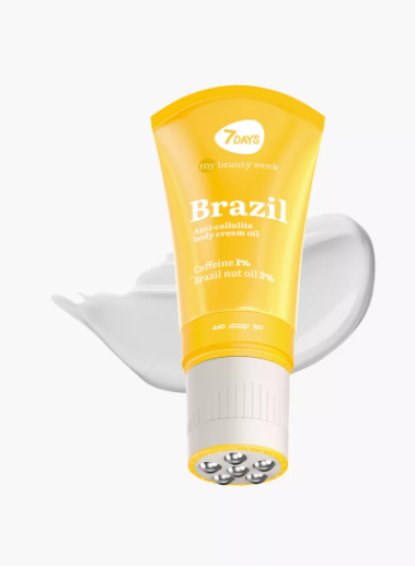 7days Brazil Anti-Cellulite Body Cream-Oil - Yellow