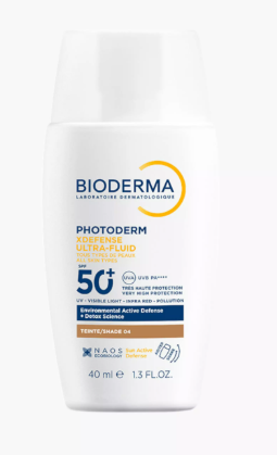 Bioderma Photoderm Xdefense Ultra Fluid SPF 50+ Sunscreen - 40 ml- shade 04