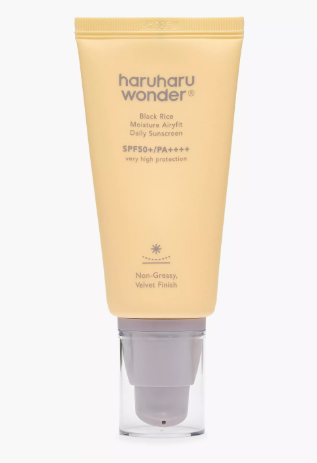 Haruharu Wonder Face Sunscreen SPF 50+ Velvet Finish 50ml