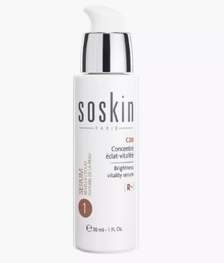 SOSKIN R+ C20 Brightness Vitality Serum - 30 ml
