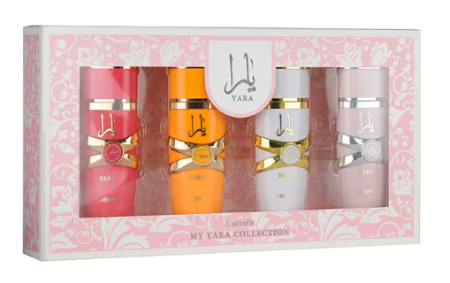 طقم هدايا مجموعة ماي يارا (4 قطع) 25 مل