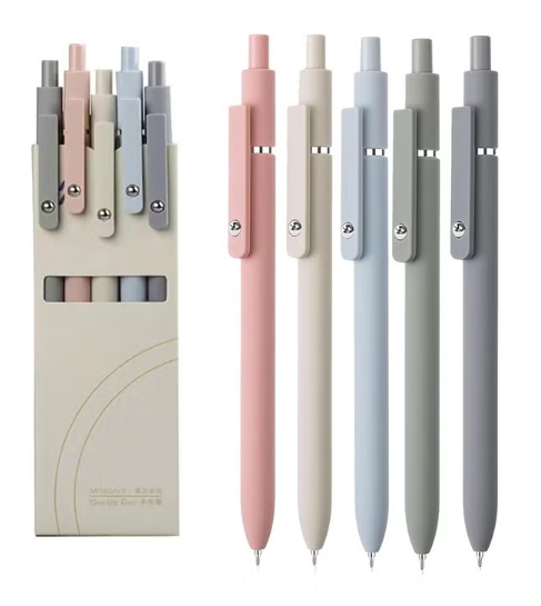 Generic  Gel Pens, 0.5 mm Premium Gel Roller Pens, Cute Aesthetic Black Ink Pens for Women, Preppy Essentials Smooth Writing Stationary Study Nursing Office School Drawing Supplies
