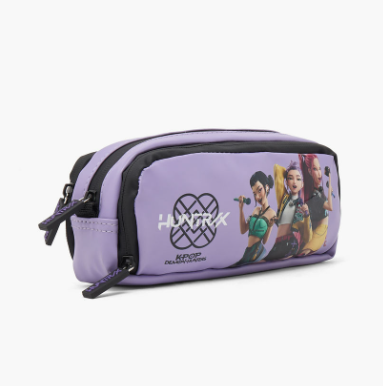 Netflix KPop Demon Hunters Print Pencil Pouch with 3 Compartments