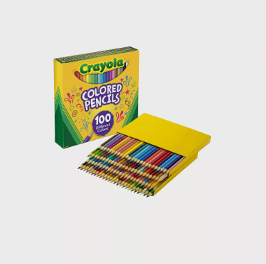 Crayola Colored Pencils Set - 100 Gifts For Kids & Adults