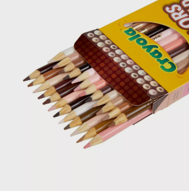 Crayola 24-Piece Colors Of The World Skin Tone Colored Pencils