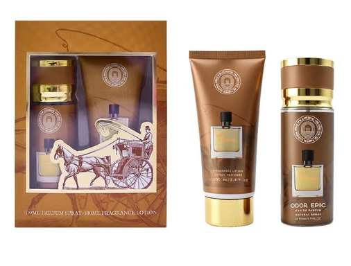 Mark Him Men’s Spicy Woody Perfume & Hand Lotion Gift Set, 2PCS Fragrance Kit ,Luxury Eau de Parfum Gift for Men, Valentine’s Day, Anniversary, Birthday