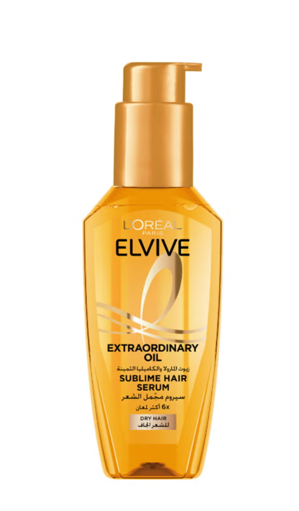 L'Oreal Elvive Extraordinary Sublime Hair Oil Serum Clear 100ml
