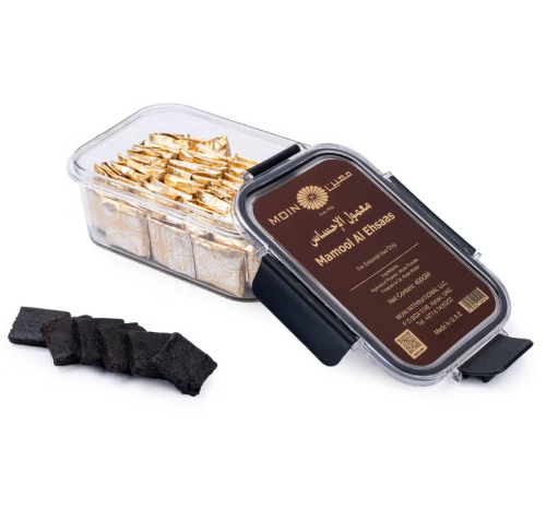 Moin Mamool Ehsaas Bakhoor 400g - Oud Powder, Amber, Musk, Patchouli & Lavender Blend - Long-Lasting Oriental Home Fragrance - Premium Arabic Incense for Daily Use or Gifting