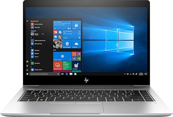 Renewed HP EliteBook 840 G6 I5 8th Gen 8GB RAM 256GB SSD 14.1 Inch Display Windows 10 Pro Laptop