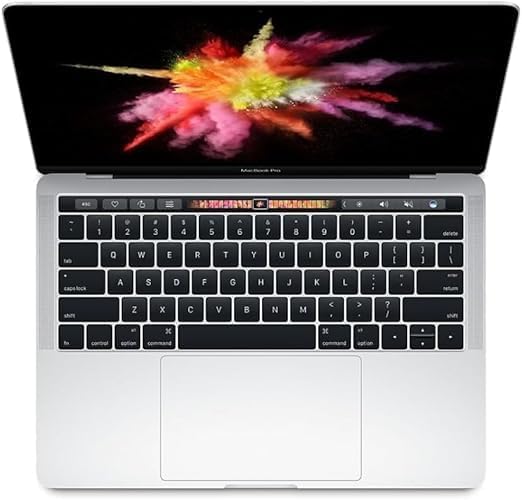 Renewed Apple MacBook Pro 2017 15.4 Inch Intel Core I7 16GB RAM 512GB SSD Touch Bar