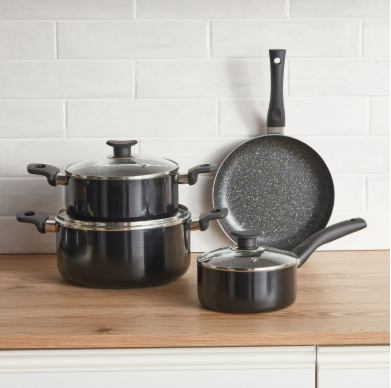 Home Centre Dura Pop 7-Piece Cookware Set