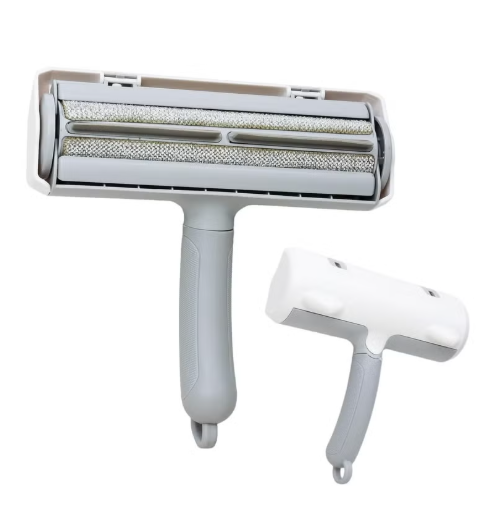 Knox Reusable Self-Cleaning Pet Hair Remover Roller and Lint Brush - Grey