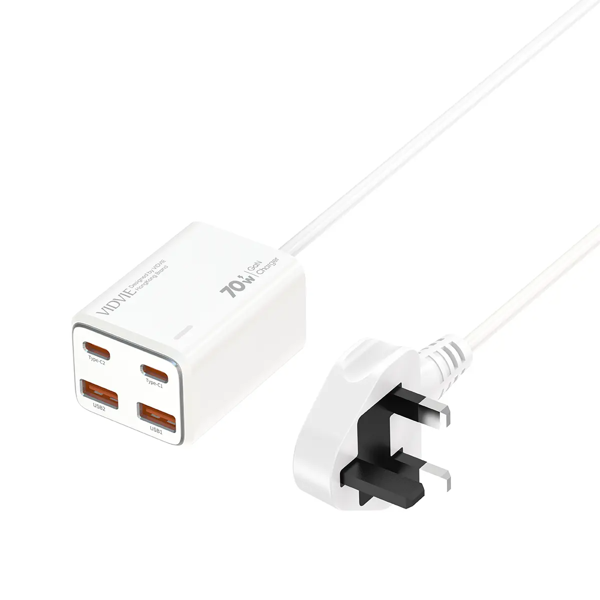 Wall Charger  XL-PLB123  GaN 70W Desktop Charger