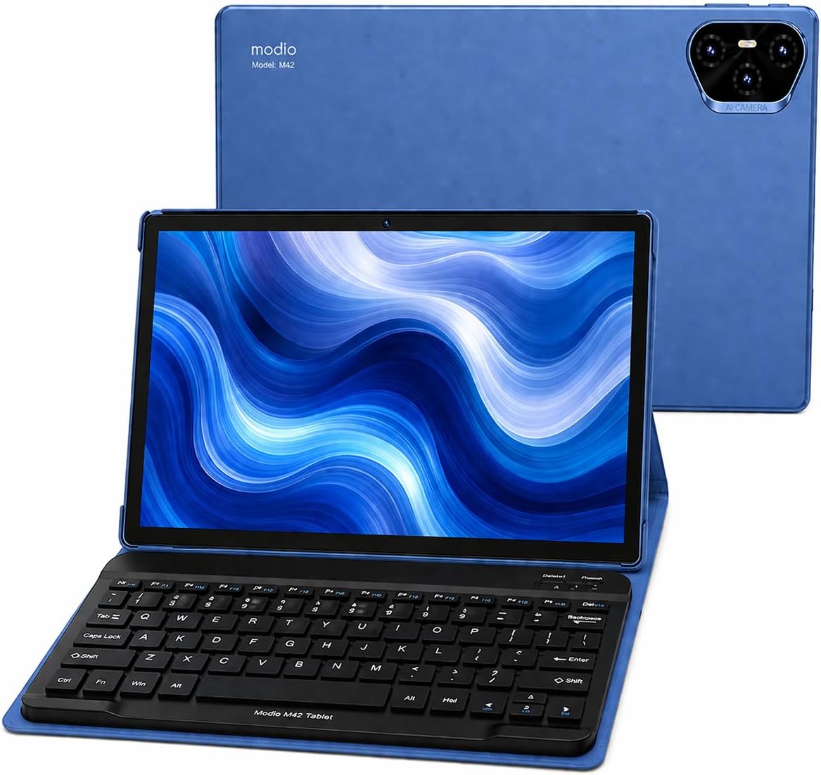 موديو M42 تابلت 10.1بوصة IPS HD، ذاكرة وصول عشوائي 8 جيجابايت 512 جيجابايت، أندرويد 13، 10000 مللي أمبير، بطاقة SIM مزدوجة واي فاي، كاميرا 13 ميجابكسل، حزمة أقلام الماوس للوحة المفاتيح