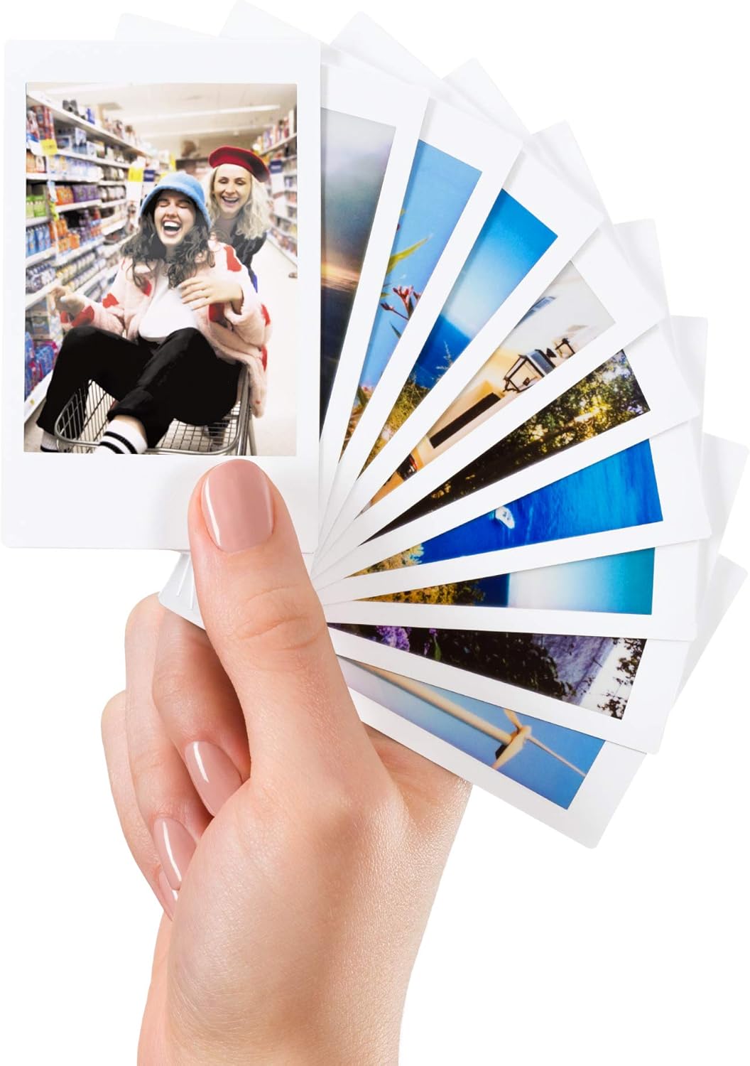 Fujifilm Instax Mini Instant Film – White (50 Sheets)
