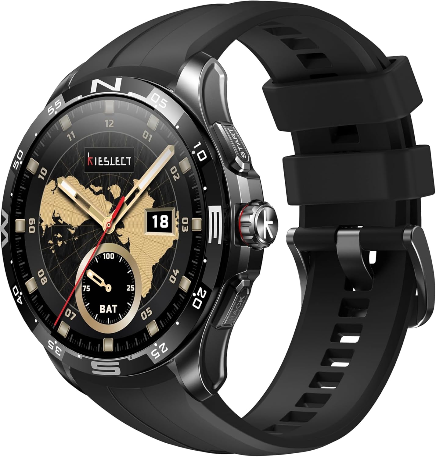 Kieselect Actor Smart Watch with Ceramic Bezel