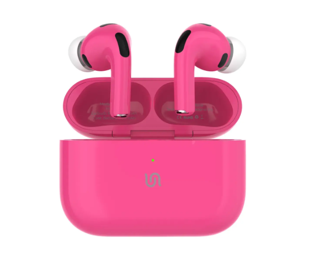 سماعات الأذن اللاسلكية Porodo Soundtec ANC True Wireless Pro III - زهري