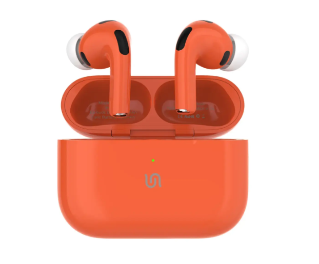 سماعات الأذن اللاسلكية Porodo Soundtec ANC True Wireless Pro III - برتقالي