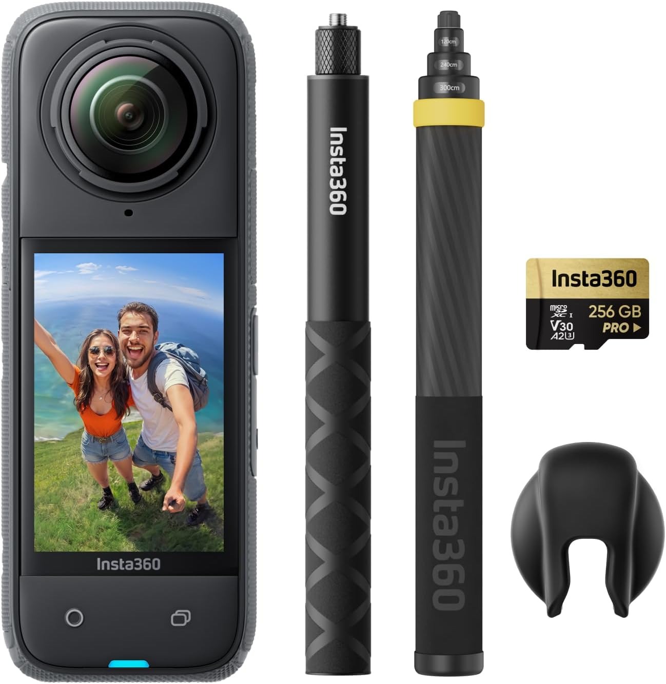 كاميرا حركة Insta360 8K 360 درجة X4